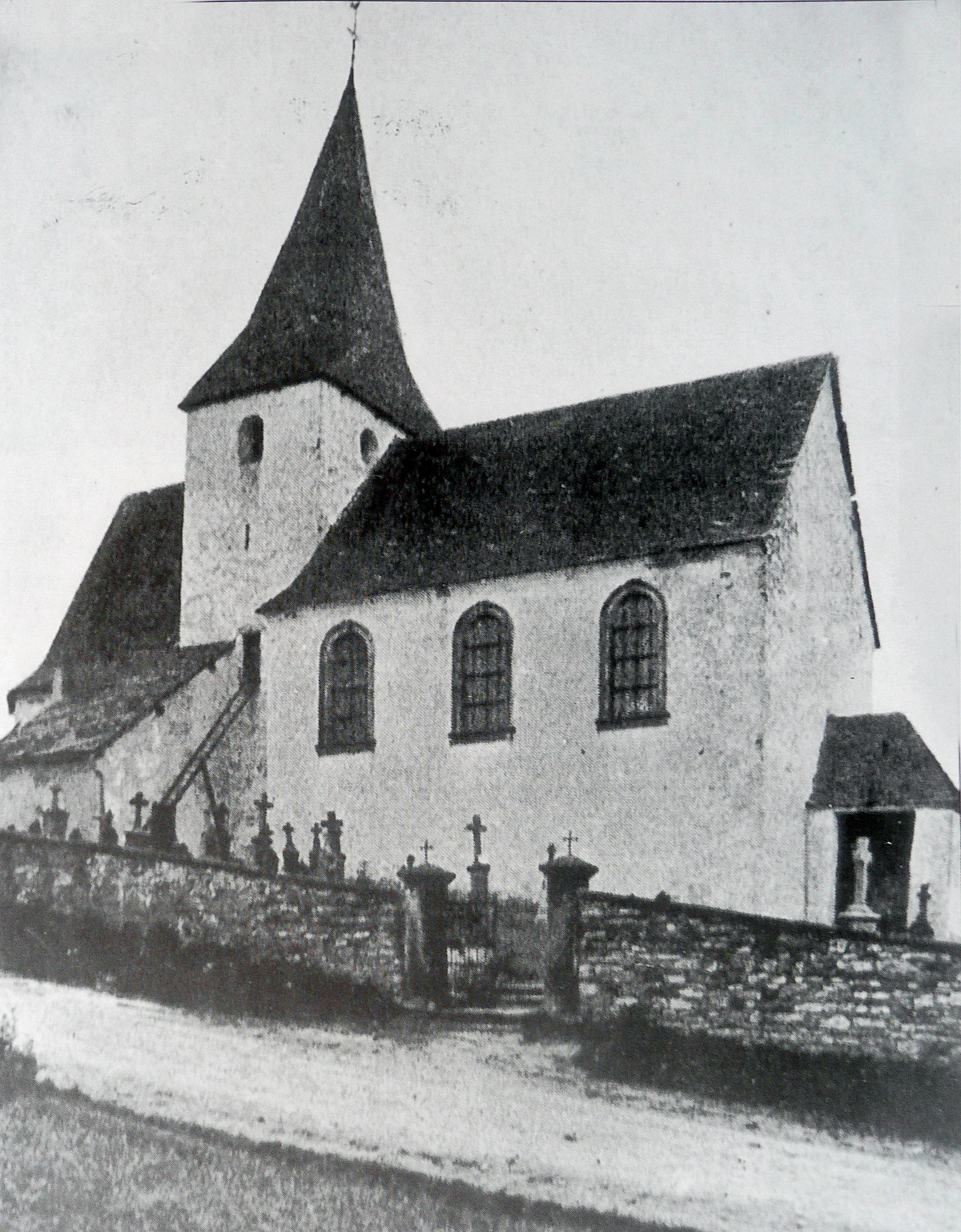 Alte Kirche um 1900