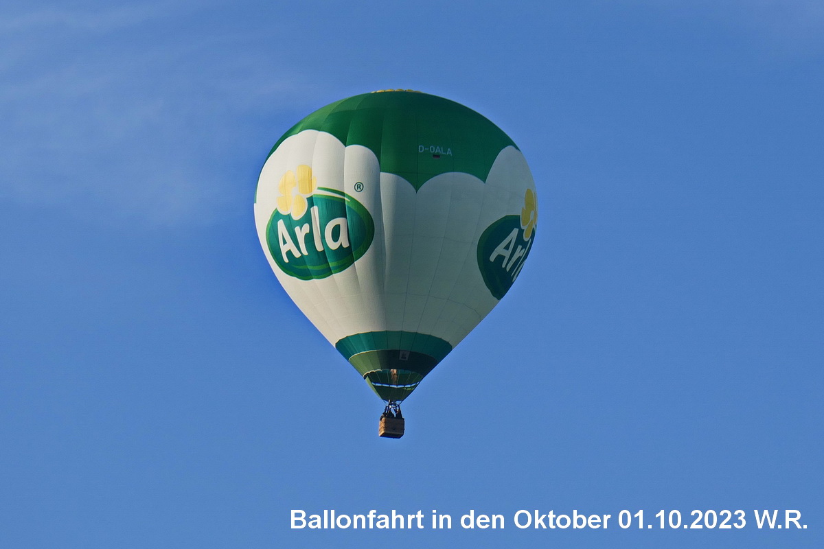 Ballon Arla 1.Oktober 2023